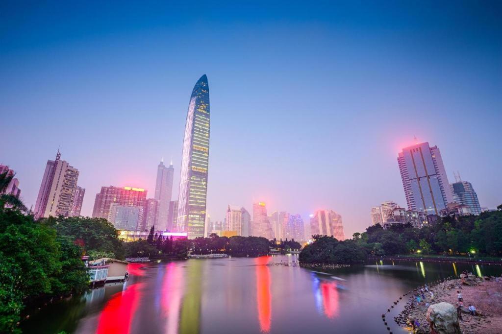 Shang Pin Hotel Shenzhen Futian Exhibition Branch Exteriör bild