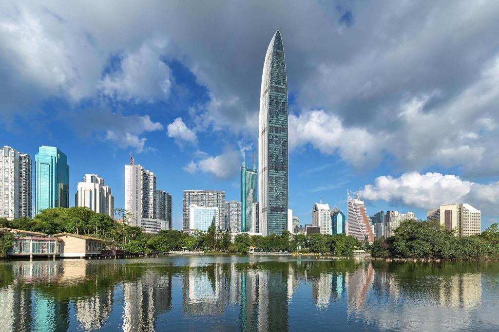 Shang Pin Hotel Shenzhen Futian Exhibition Branch Exteriör bild