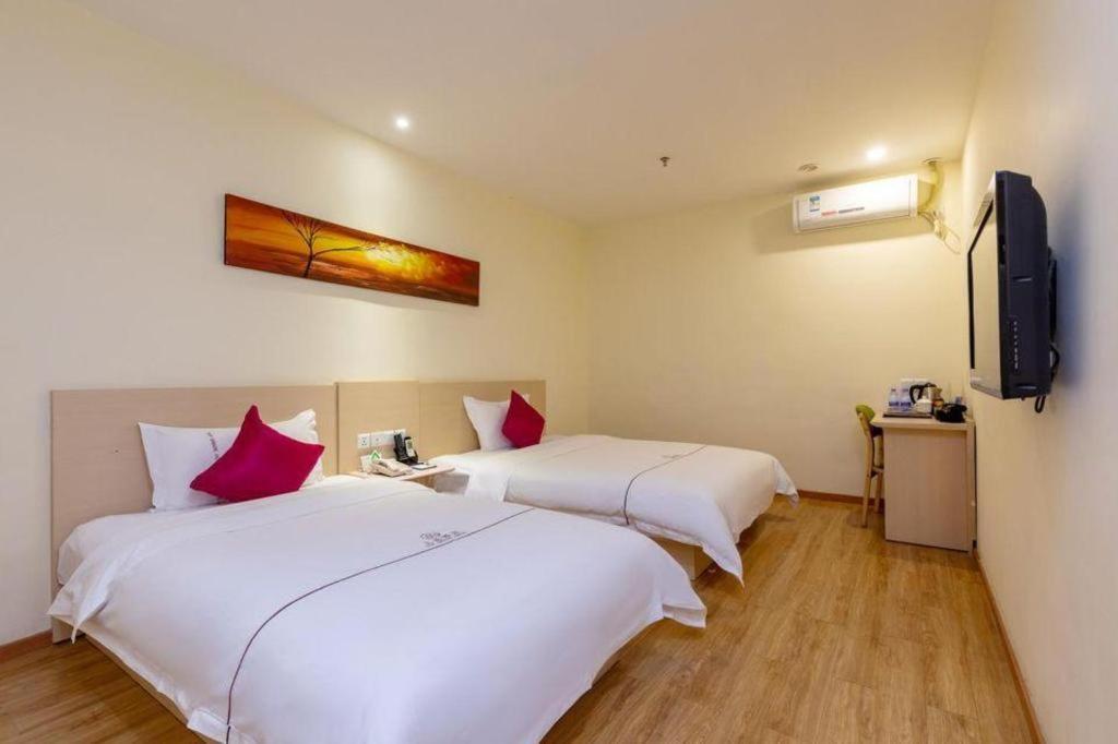 Shang Pin Hotel Shenzhen Futian Exhibition Branch Exteriör bild
