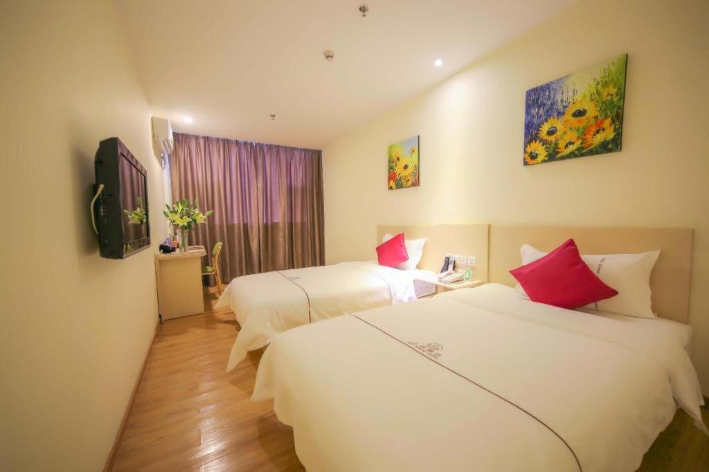 Shang Pin Hotel Shenzhen Futian Exhibition Branch Exteriör bild