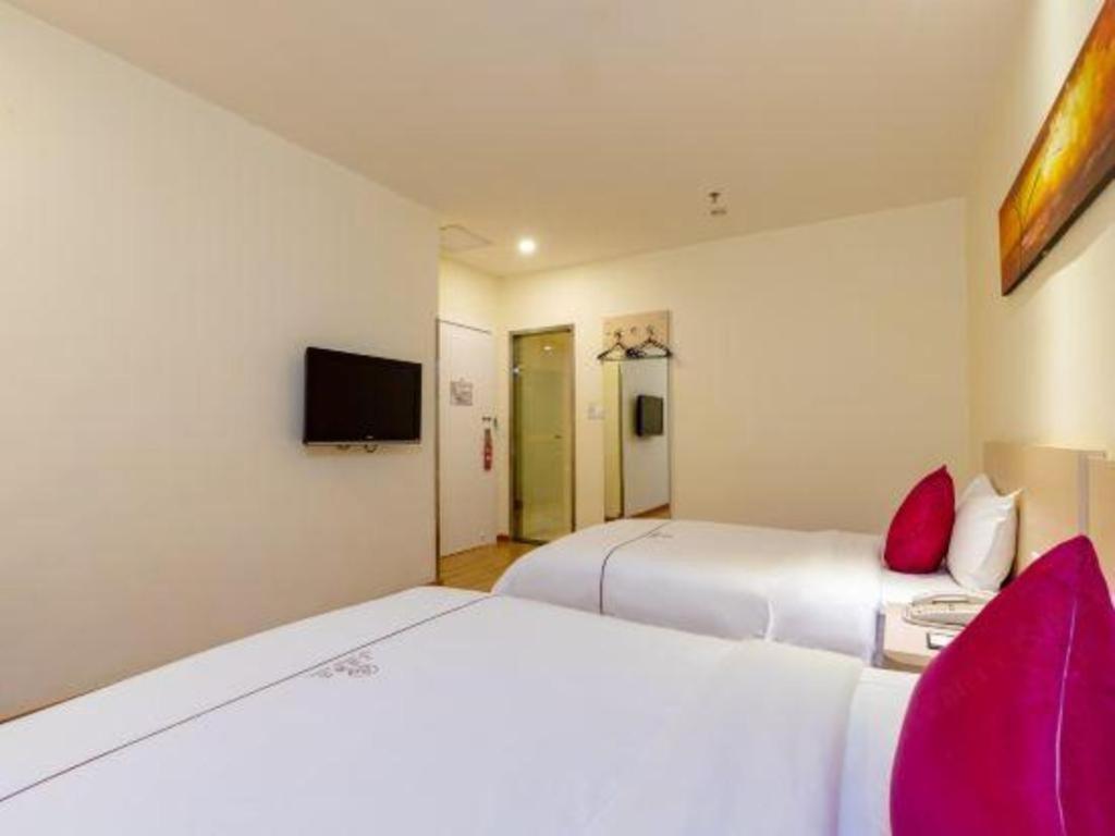 Shang Pin Hotel Shenzhen Futian Exhibition Branch Exteriör bild