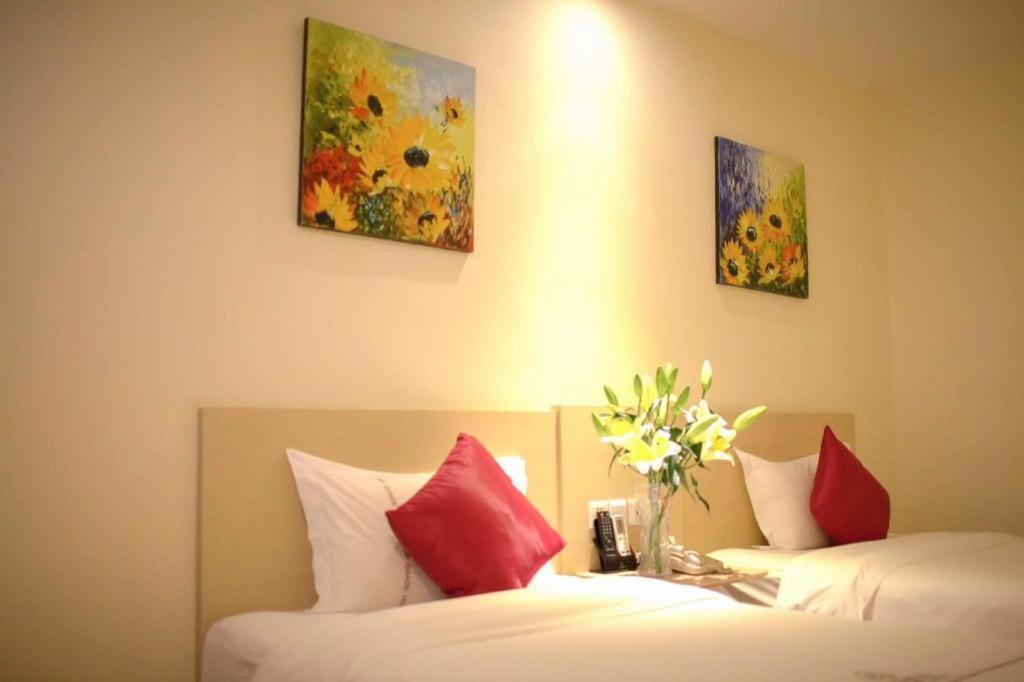 Shang Pin Hotel Shenzhen Futian Exhibition Branch Exteriör bild
