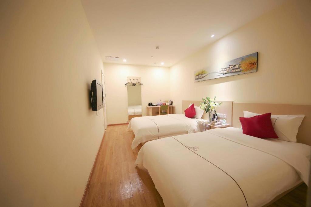 Shang Pin Hotel Shenzhen Futian Exhibition Branch Exteriör bild