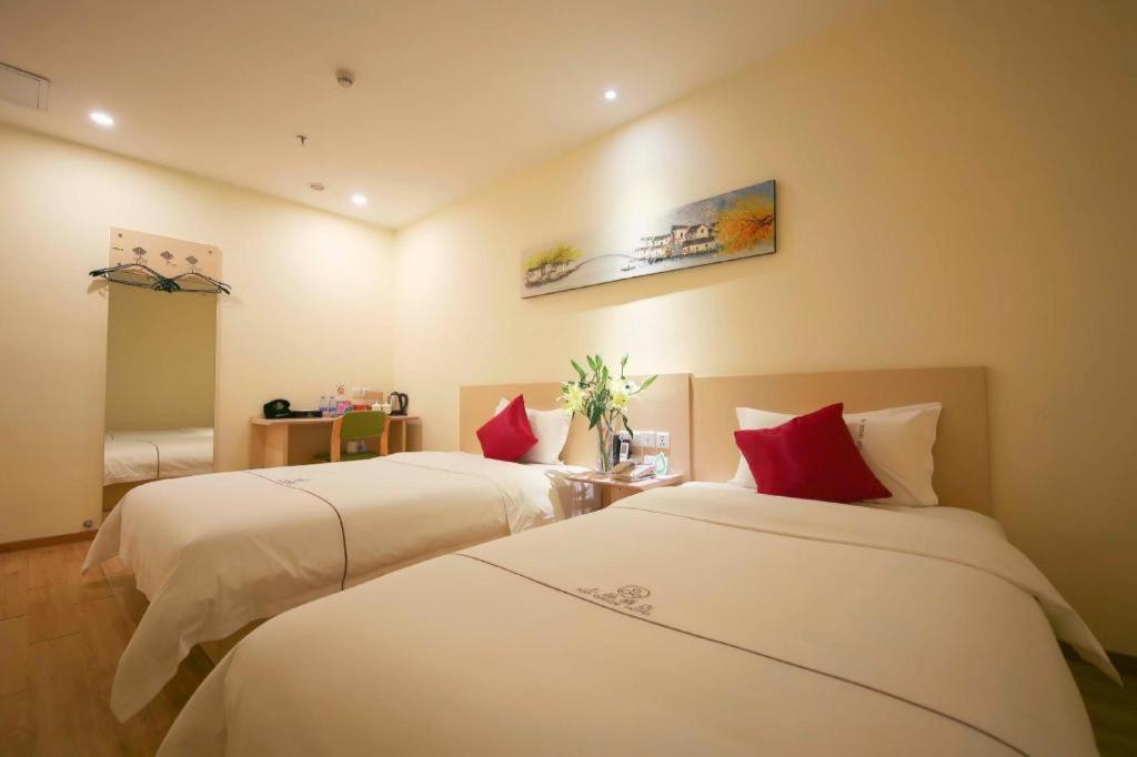 Shang Pin Hotel Shenzhen Futian Exhibition Branch Exteriör bild