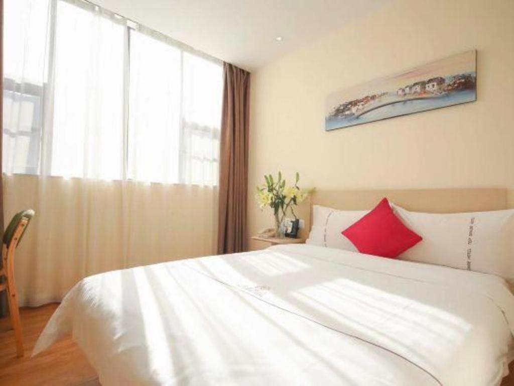 Shang Pin Hotel Shenzhen Futian Exhibition Branch Exteriör bild