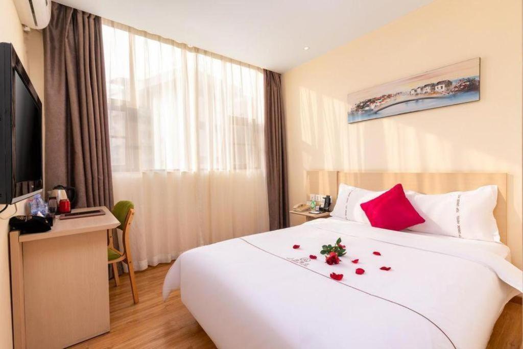 Shang Pin Hotel Shenzhen Futian Exhibition Branch Exteriör bild