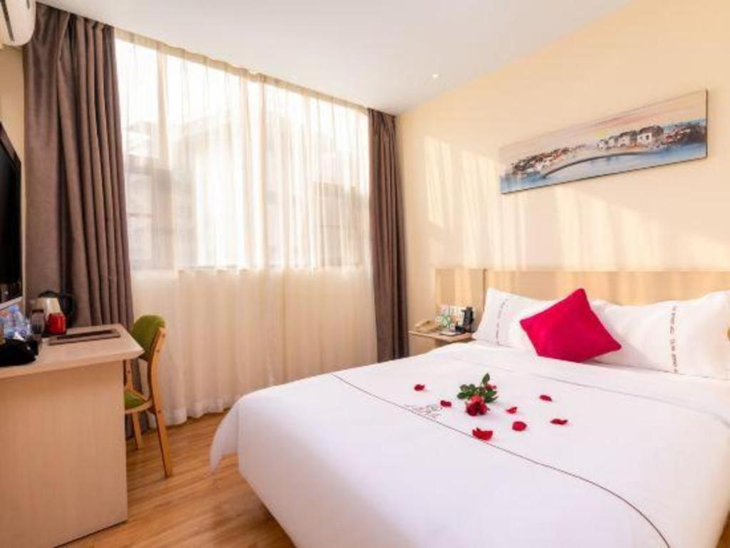 Shang Pin Hotel Shenzhen Futian Exhibition Branch Exteriör bild